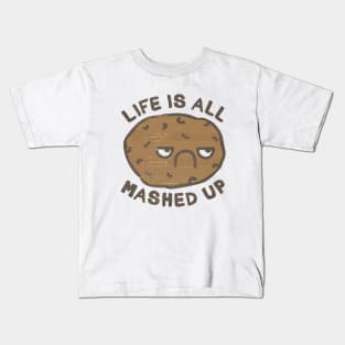 Life Is All Mashed Up Kids T-Shirt